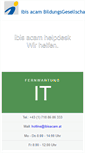 Mobile Screenshot of help.ibisacam.at